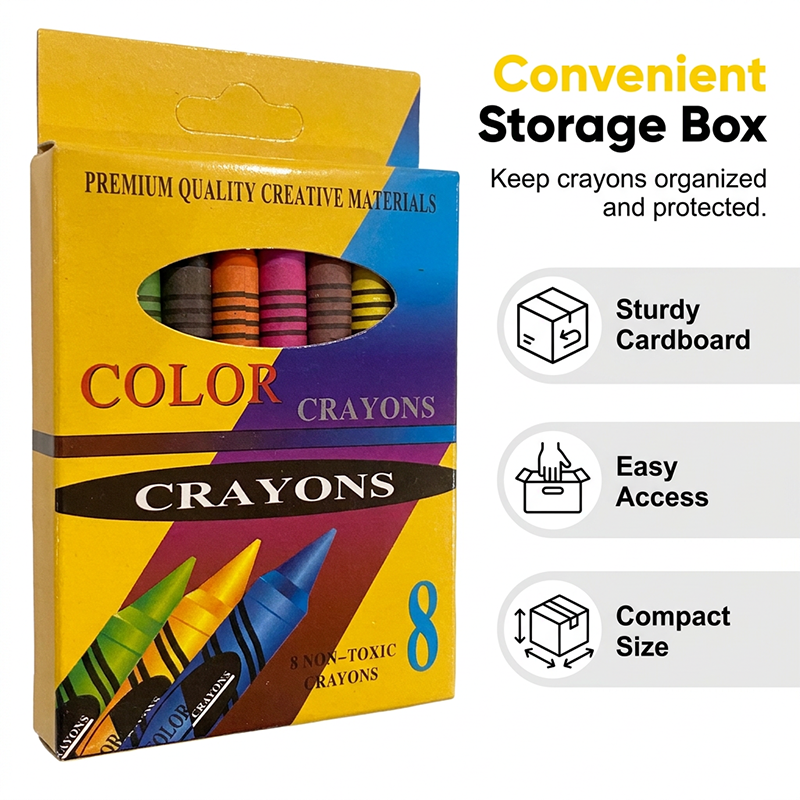 Non-Toxic Crayon Set for Kids