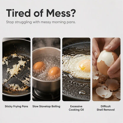 Dual Cavity Microwave Egg Poacher