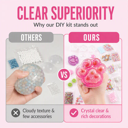 ✨ DIY Fried Ice Squishy Toy Kit – Creative, Sensory‑relief, All‑in‑one 🎨