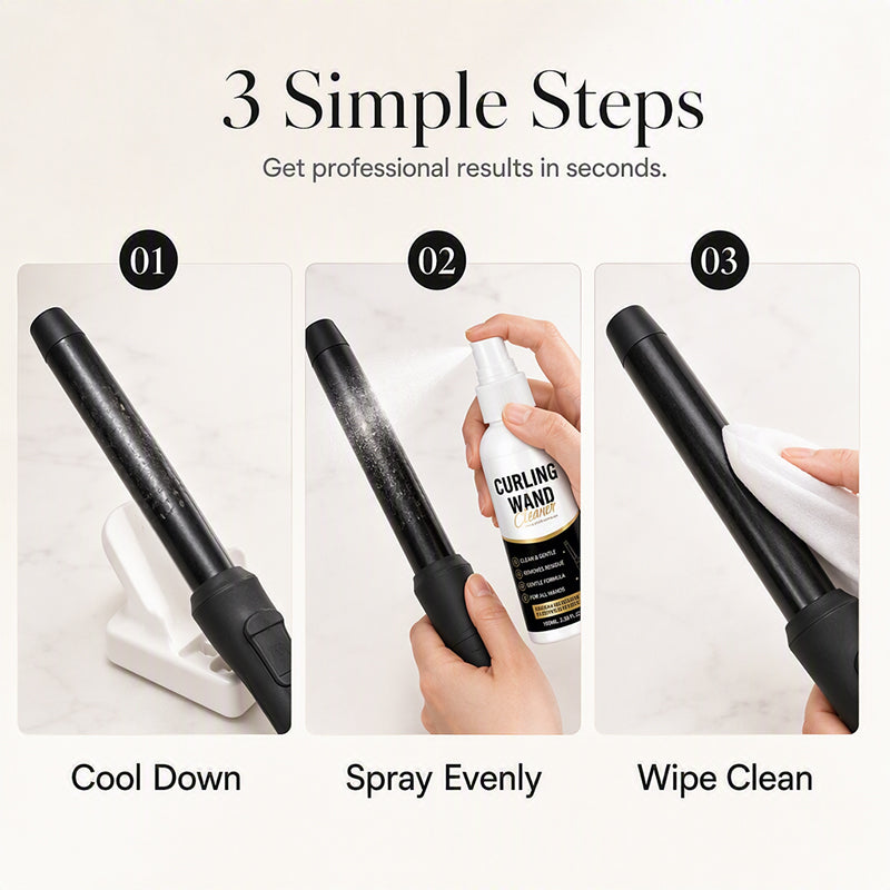 Hair Styling Tool Cleaning Spray