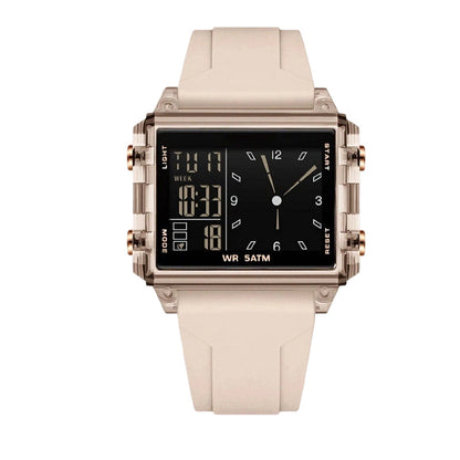 Waterproof Transparent Digital Watch