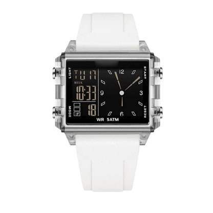 Waterproof Transparent Digital Watch