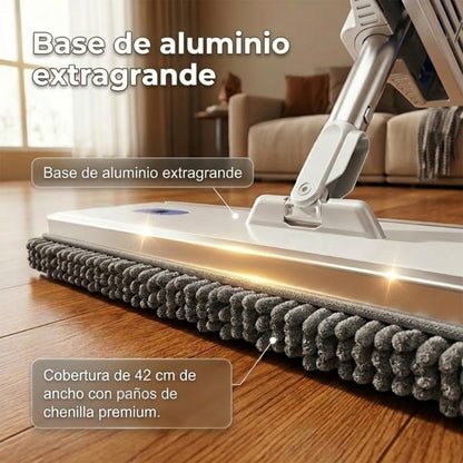 360° Hands-Free Rotating Flat Mop