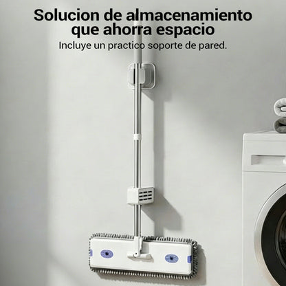 360° Hands-Free Rotating Flat Mop