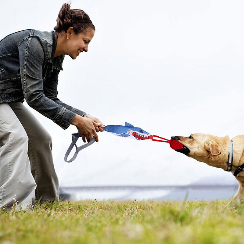 🐾Hot Sale 70% OFF🐾Dog Chew Rope Knot Toy With Handle