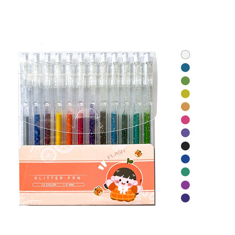 ⏳Time-Limited Special⏰Quick-Drying Sparkle Pen Set for Cards, Planners and Scrapbooks