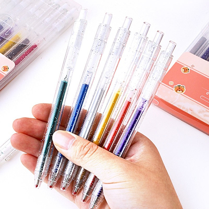 ⏳Time-Limited Special⏰Quick-Drying Sparkle Pen Set for Cards, Planners and Scrapbooks