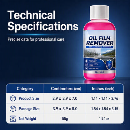 Car Glass Oil Film Remover Windshield Cleaner