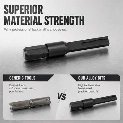 🔑 Flat Chisel Car Lock Maintenance Tool