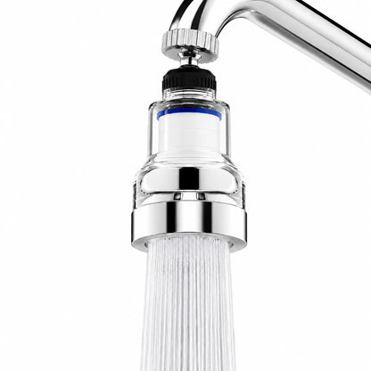 3-Gear Splash-Proof Faucet Filter with Universal Joint