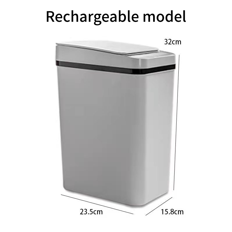 Nine Stars 13-Gal Motion Sensor Trash Can