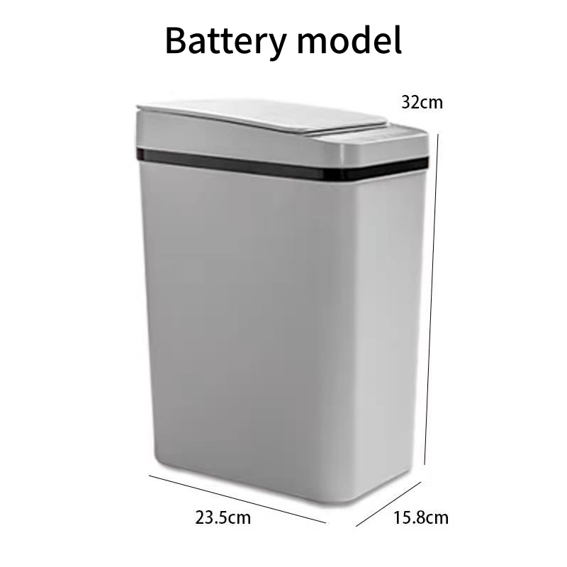 Nine Stars 13-Gal Motion Sensor Trash Can