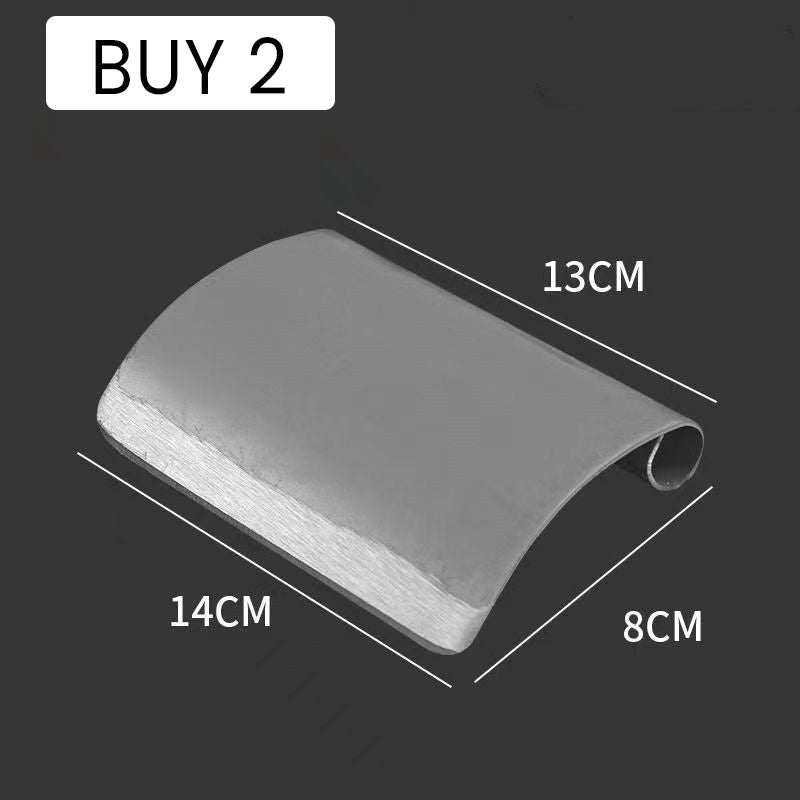 Ergonomic Curved Meat Scraper