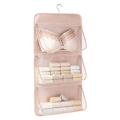 Multi-Layer Mesh Storage Hanging Bag