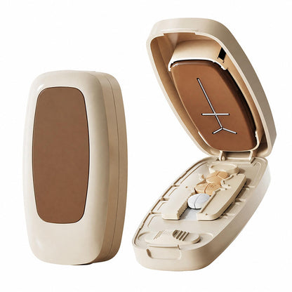 💊 Portable Pill Cutter for Halves & Quarters