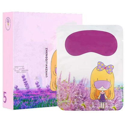 5 Packs Mugwort Steam Hot Compress Eye Mask