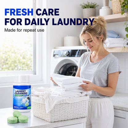 🧼50% OFF NOW! Laundry Stain Remover Effervescent Tablets, Deep Stain Removal Laundry Cleaning Tablets, Fresh‑Scent Soaking Cleaner for Clothes, Multi‑Purpose Garment Cleaning Tabs