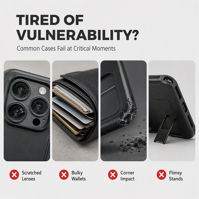Shockproof Phone Case with Card Holder