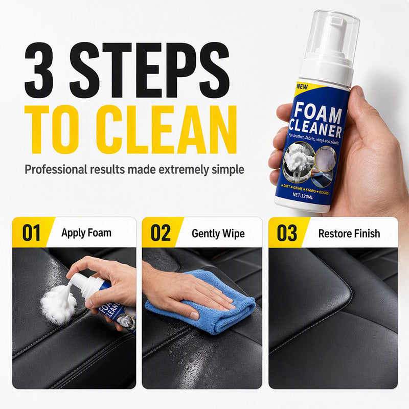 🔥Last day of the limited-time 50% off sale!🔥Deep Clean Foam Cleaner