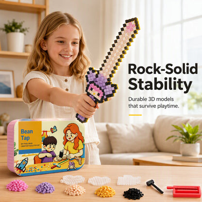 No-Iron DIY Pixel Beads Craft Kit