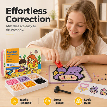 No-Iron DIY Pixel Beads Craft Kit