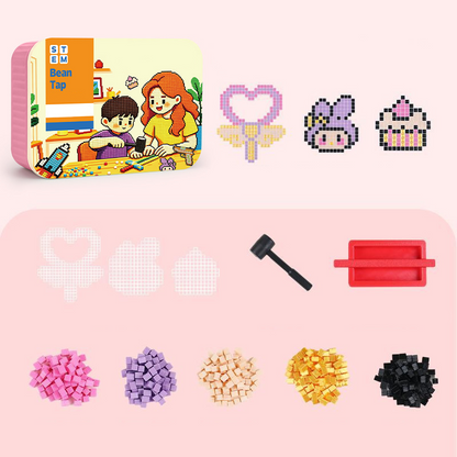 No-Iron DIY Pixel Beads Craft Kit