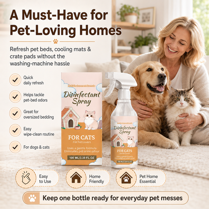 🔥HOT SALE 50% OFF🔥No-Wash Pet Bed Stain and Odor Remover Spray