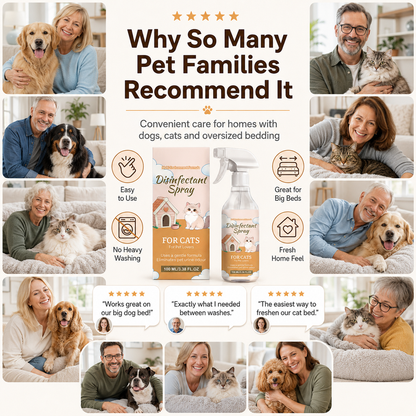 🔥HOT SALE 50% OFF🔥No-Wash Pet Bed Stain and Odor Remover Spray