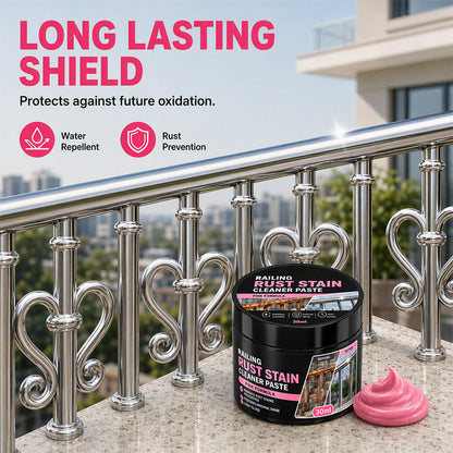 Railing Rust Stain Cleaner Paste