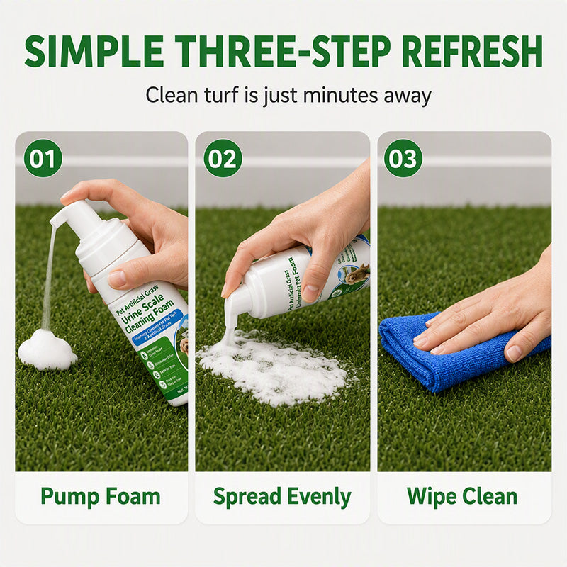 Pet Artificial Grass Urine Scale Cleaning Foam