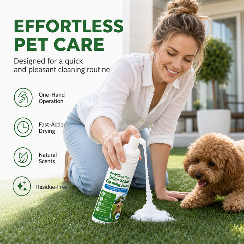 Pet Artificial Grass Urine Scale Cleaning Foam