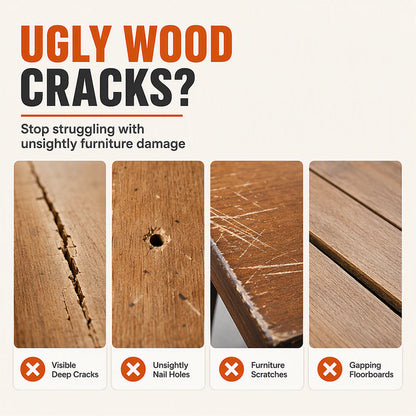 Wood Filler for Cracks and Holes