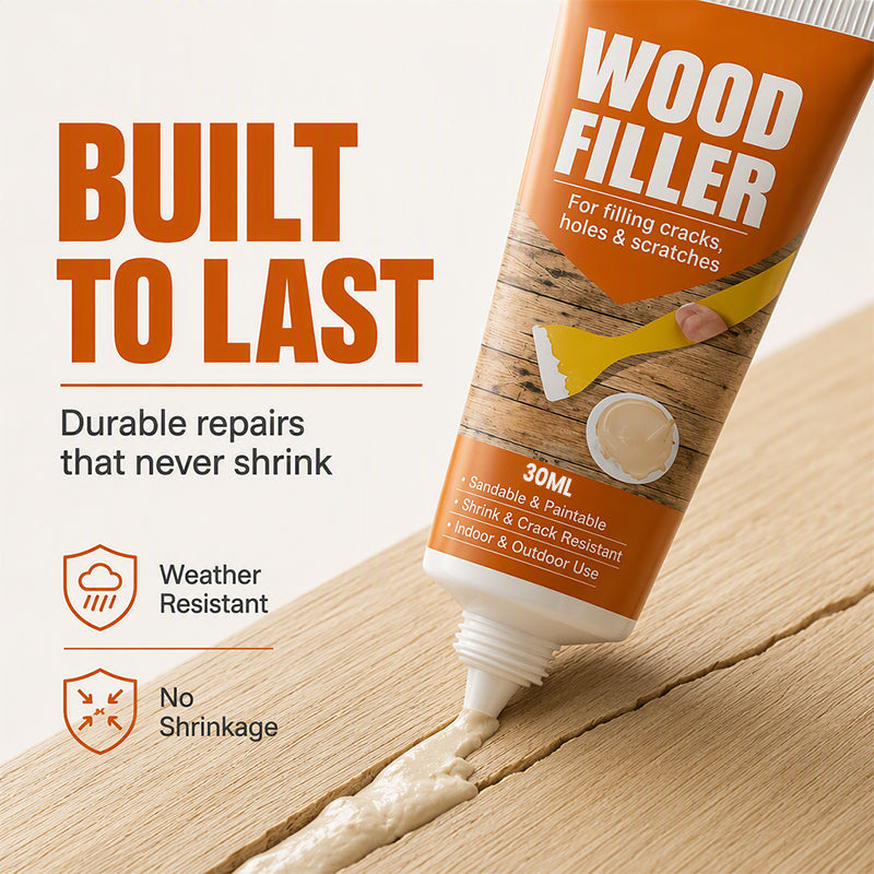 Wood Filler for Cracks and Holes