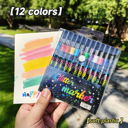 Glitter Art Stiftenset voor Knutselen & Tekenen