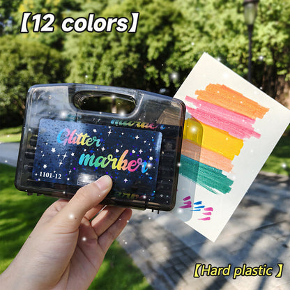 Glitter Art Stiftenset voor Knutselen & Tekenen