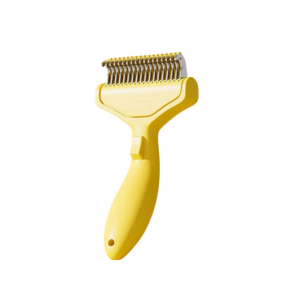 Ergonomic Pet Grooming Comb for Shedding