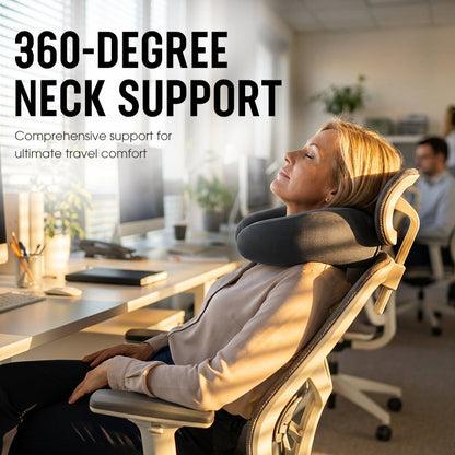 360° Memory Foam Neck Pillow