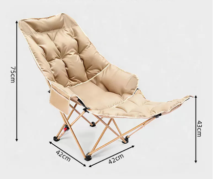 🏆 LIMITED-TIME 50% OFF!🪑 Portable, adjustable folding chair for outdoor use – Lightweight, sturdy & versatile 🏕️✨