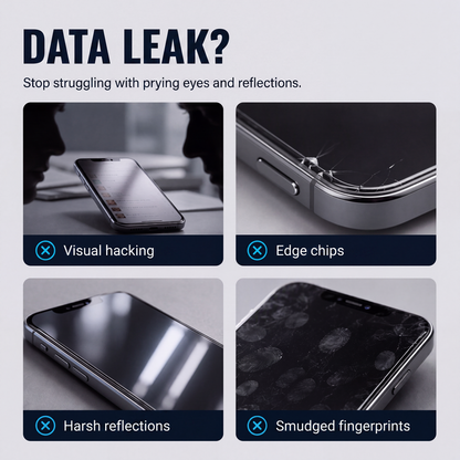 📢📢 50% OFF! 🛡️ Privacy Tempered Glass Screen Protector – 30° Anti-Peep Protection & Automatic Dust Removal for Easy Installation ✨