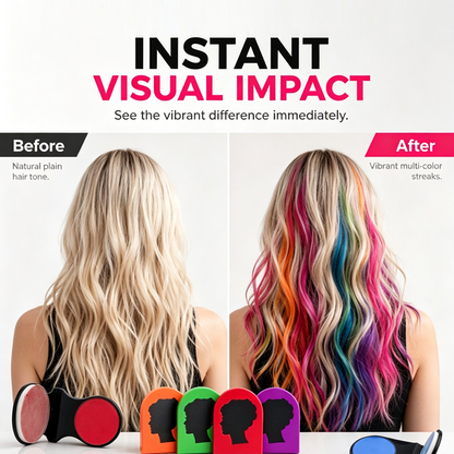 Portable Washable Hair Dye Powder