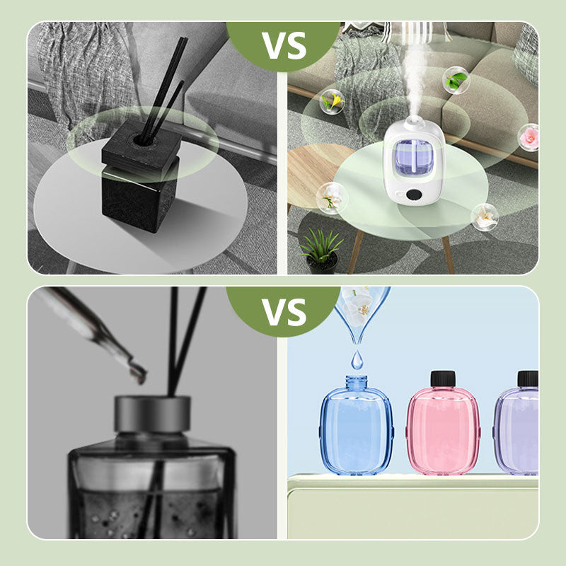 🌿 Automatic Aromatherapy Diffuser – 4-Level Timed USB Fragrance Sprayer