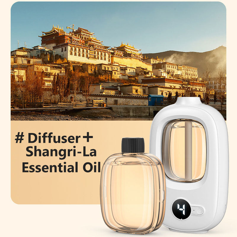 🌿 Automatic Aromatherapy Diffuser – 4-Level Timed USB Fragrance Sprayer