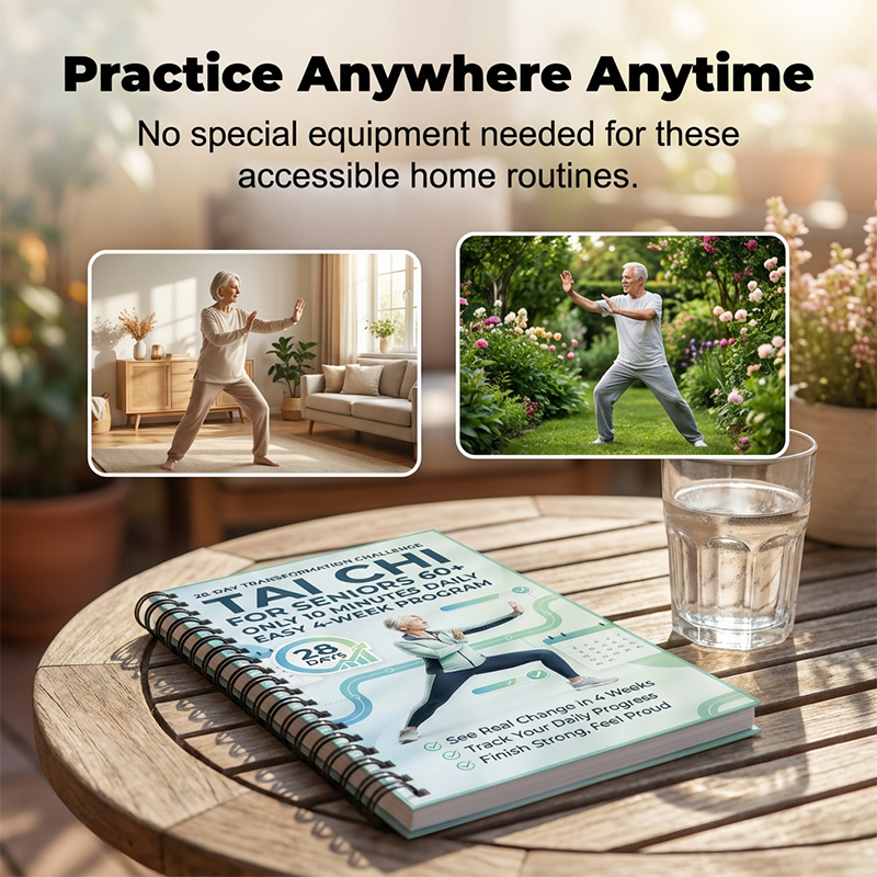 🧘Tai Chi Practice Book for Seniors & Beginners