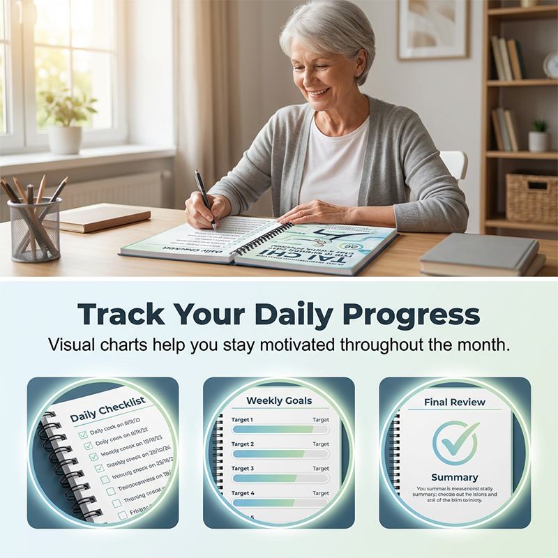 🧘Tai Chi Practice Book for Seniors & Beginners