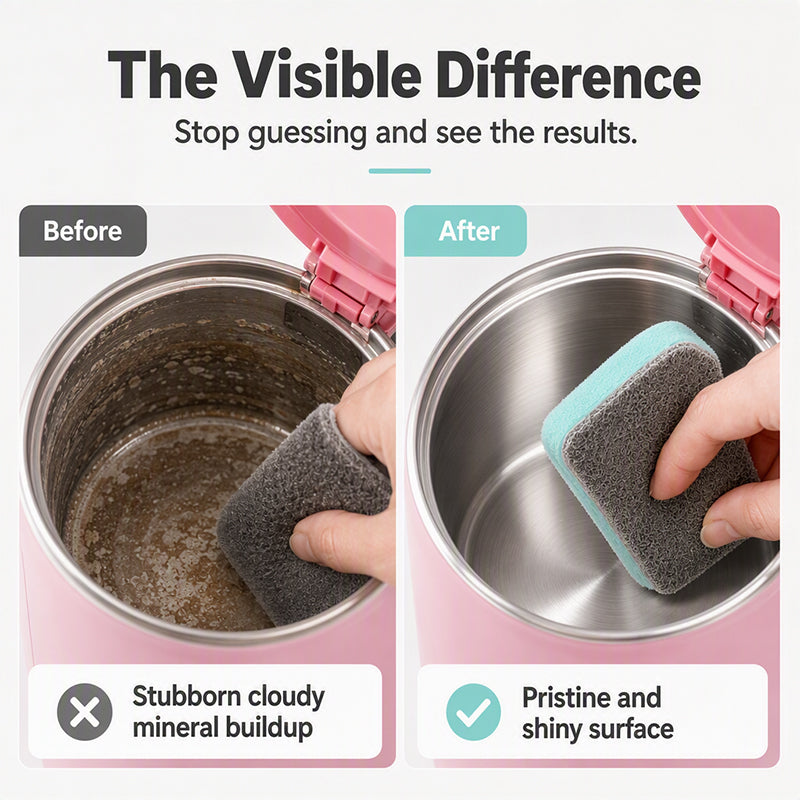 Limescale Polishing Magic Eraser Sponge