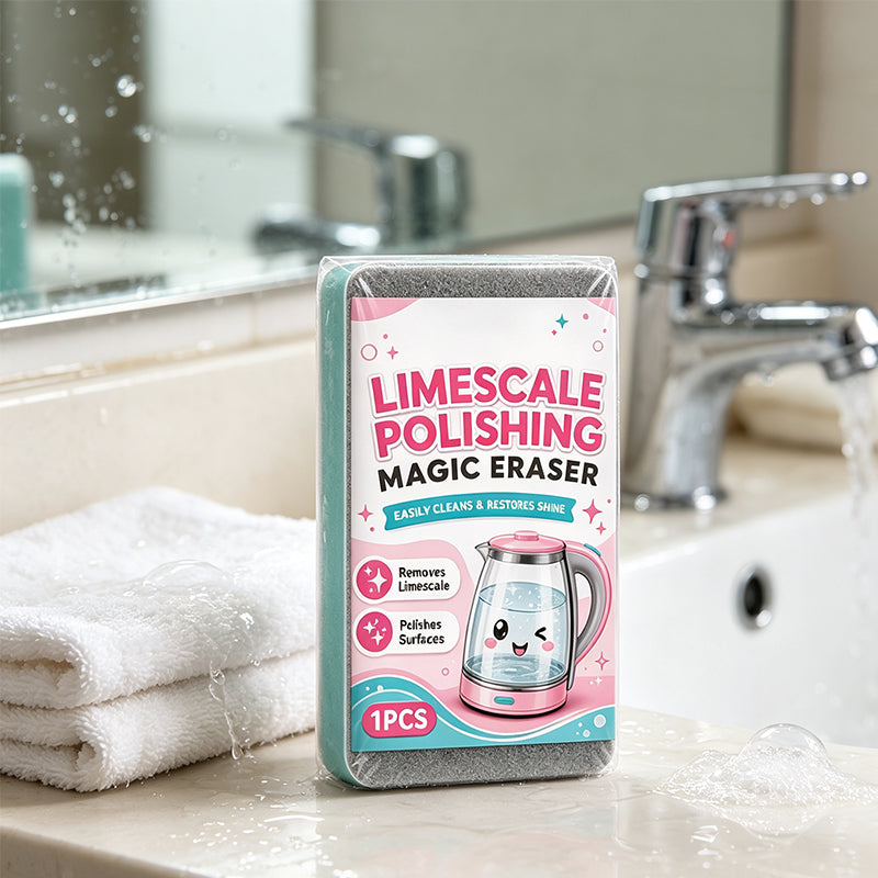 Limescale Polishing Magic Eraser Sponge