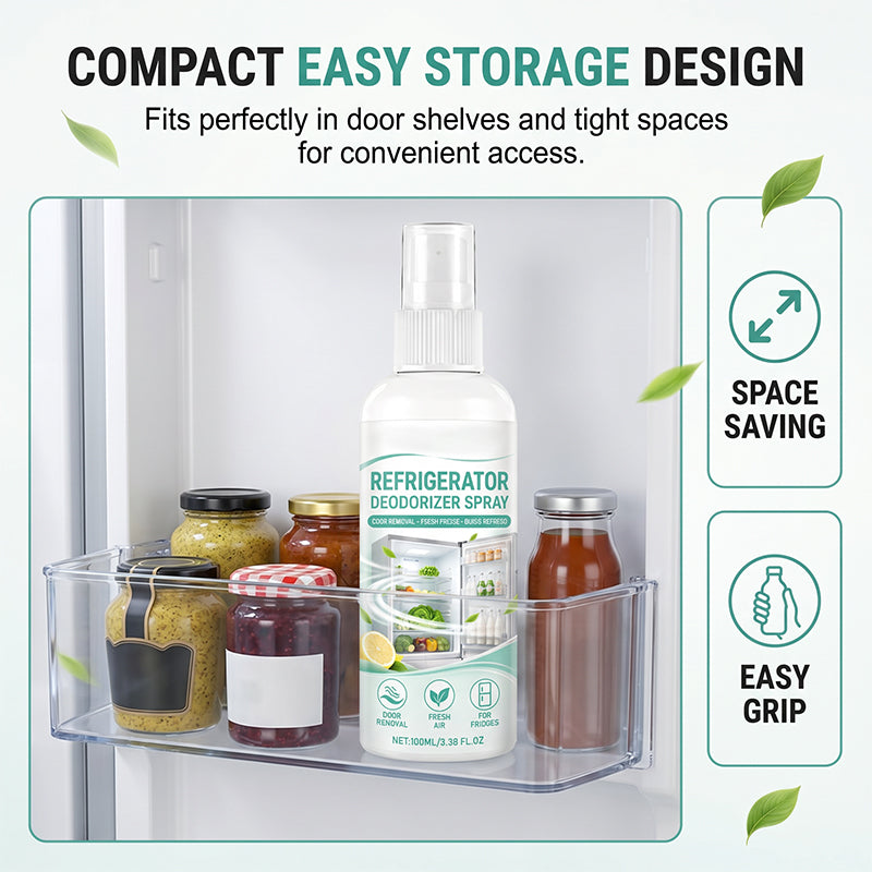 Quick-Refresh Refrigerator Deodorizing Spray