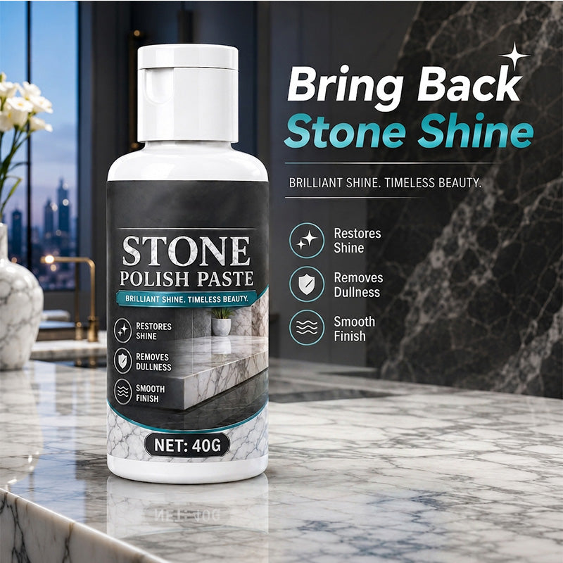 Shiny Stone Polish Cream for Marble Surfaces