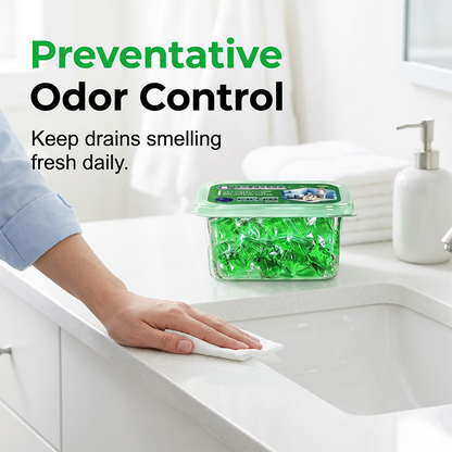 Bio-Enzyme Drain Deodorizer Capsules