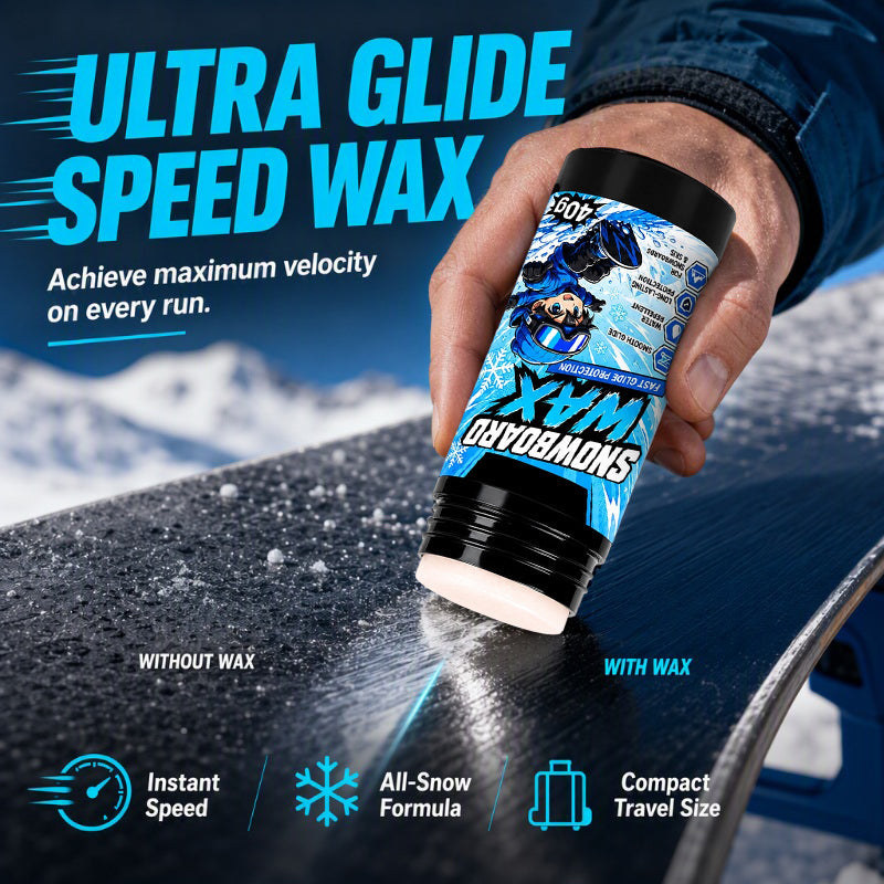 Quick Rub-On Snowboard Wax Stick